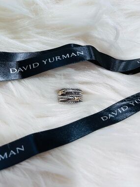 David Yurman Double X Crossover Ring
